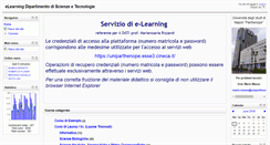 Desktop Screenshot of e-scienzeetecnologie.uniparthenope.it
